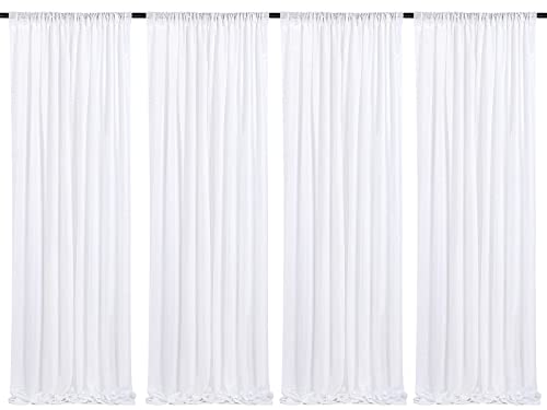 Weißer Glitzer-Paillettenhintergrund, 4 Packungen, 60 x 240 cm, schimmernder Stoff, luxuriöser Hintergrund für Geburtstagsparty-Dekoration Weißer Glitzer-Paillettenhintergrund, 4 Packungen, 60 x 240 cm, schimmernder Stoff, luxuriöser Hintergrund für Geburtstagsparty-Dekoration von SoarDream