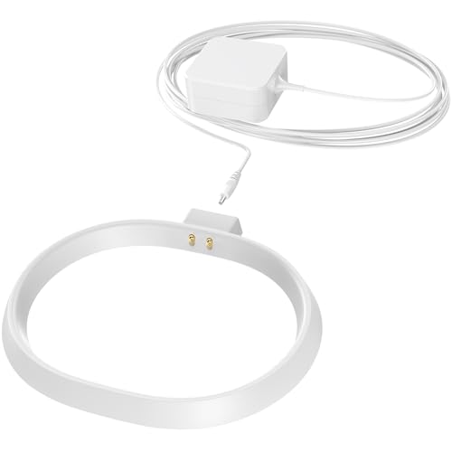 Soarking Ladestation kompatibel mit Sonos Move Ladegerät (Inklusive 6,6 Fuß Kabel und 45W Adapter) (Weiß) von Soarking