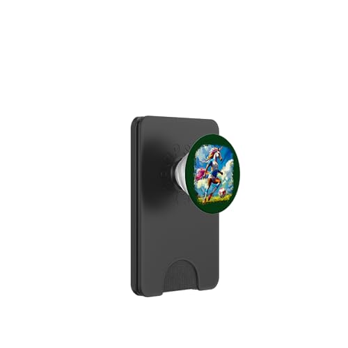 Einhörner Fussball PopSockets PopWallet für MagSafe Einhörner Fussball PopSockets PopWallet für MagSafe von Soccer Animals