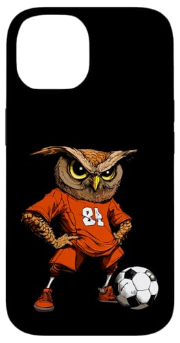 Fussball Eule Hülle für iPhone 14 Fussball Eule Hülle für iPhone 14 von Soccer Animals