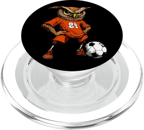Fussball Eule PopSockets PopGrip für MagSafe Fussball Eule PopSockets PopGrip für MagSafe von Soccer Animals