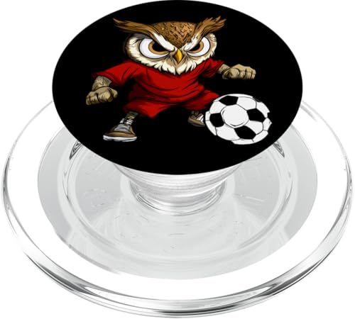 Fussball Eule PopSockets PopGrip für MagSafe Fussball Eule PopSockets PopGrip für MagSafe von Soccer Animals