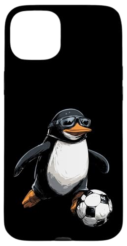 Fussball Pinguine Hülle für iPhone 15 Plus Fussball Pinguine Hülle für iPhone 15 Plus von Soccer Animals