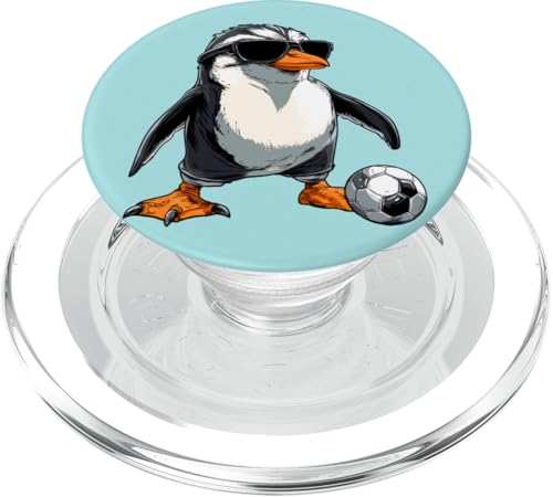 Fussball Pinguine PopSockets PopGrip für MagSafe Fussball Pinguine PopSockets PopGrip für MagSafe von Soccer Animals