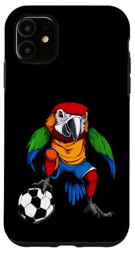 Papageien Fussball Hülle für iPhone 11 Papageien Fussball Hülle für iPhone 11 von Soccer Animals