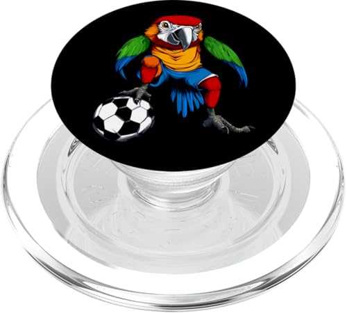 Papageien Fussball PopSockets PopGrip für MagSafe Papageien Fussball PopSockets PopGrip für MagSafe von Soccer Animals