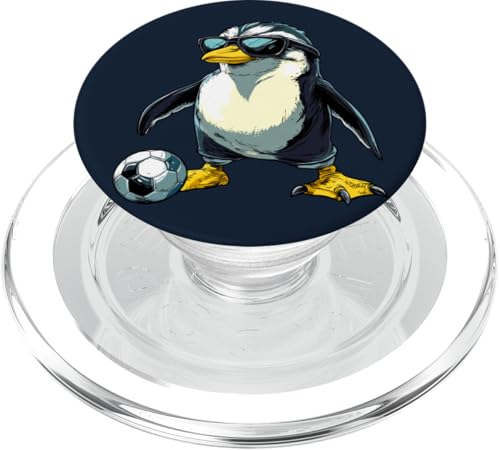 Pinguin Fussball PopSockets PopGrip für MagSafe Pinguin Fussball PopSockets PopGrip für MagSafe von Soccer Animals