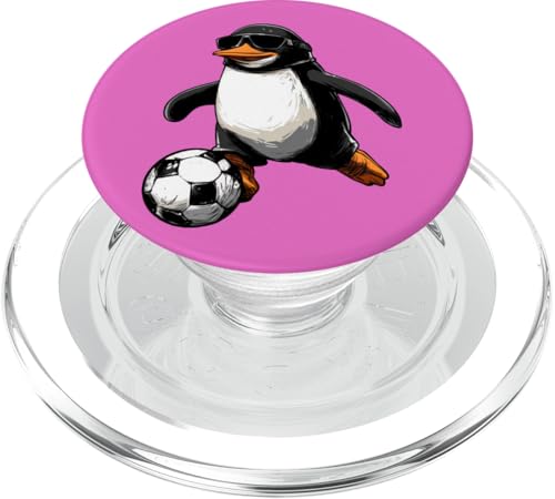 Pinguin Fussball PopSockets PopGrip für MagSafe Pinguin Fussball PopSockets PopGrip für MagSafe von Soccer Animals