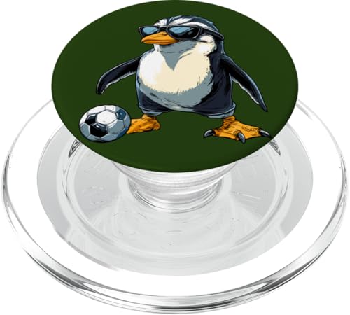 Pinguine Fussball PopSockets PopGrip für MagSafe von Soccer Animals