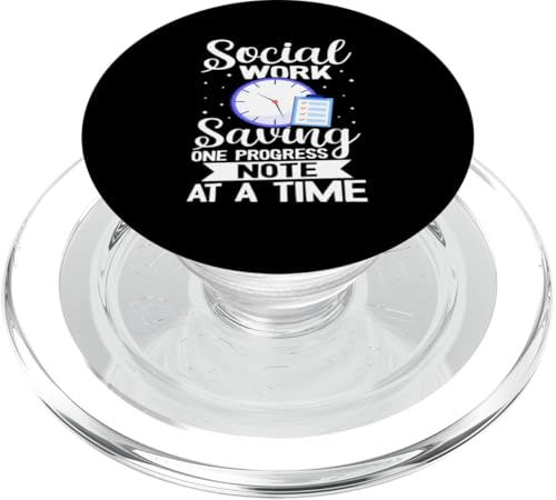 Social Work – Sparen Sie eine Fortschrittsnotiz auf einmal PopSockets PopGrip für MagSafe Social Work – Sparen Sie eine Fortschrittsnotiz auf einmal PopSockets PopGrip für MagSafe von Social Worker And Social Justice Designs