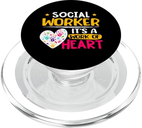 Sozialarbeiter - Es ist eine Herzensangelegenheit PopSockets PopGrip für MagSafe Sozialarbeiter - Es ist eine Herzensangelegenheit PopSockets PopGrip für MagSafe von Social Worker And Social Justice Designs