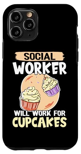 Sozialarbeiter – funktioniert für Cupcakes Hülle für iPhone 11 Pro Sozialarbeiter – funktioniert für Cupcakes Hülle für iPhone 11 Pro von Social Worker And Social Justice Designs