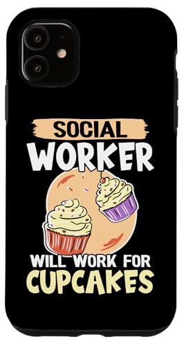 Sozialarbeiter – funktioniert für Cupcakes Hülle für iPhone 11 Sozialarbeiter – funktioniert für Cupcakes Hülle für iPhone 11 von Social Worker And Social Justice Designs