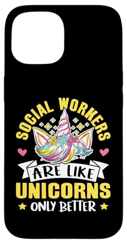 Sozialarbeiter sind wie Einhörner, nur besser Hülle für iPhone 15 Sozialarbeiter sind wie Einhörner, nur besser Hülle für iPhone 15 von Social Worker And Social Justice Designs