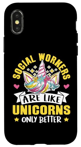 Sozialarbeiter sind wie Einhörner, nur besser Hülle für iPhone X/XS Sozialarbeiter sind wie Einhörner, nur besser Hülle für iPhone X/XS von Social Worker And Social Justice Designs