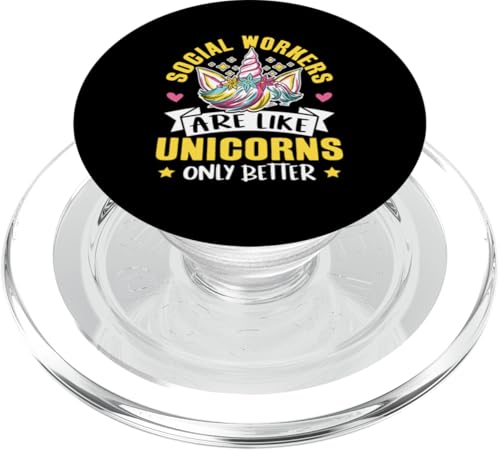 Sozialarbeiter sind wie Einhörner, nur besser PopSockets PopGrip für MagSafe Sozialarbeiter sind wie Einhörner, nur besser PopSockets PopGrip für MagSafe von Social Worker And Social Justice Designs