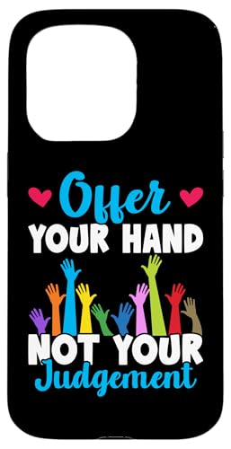 Sozialarbeiter: Bieten Sie Ihrer Hand, nicht Ihr Urteil Hülle für iPhone 15 Pro Sozialarbeiter: Bieten Sie Ihrer Hand, nicht Ihr Urteil Hülle für iPhone 15 Pro von Social Worker And Social Justice Designs