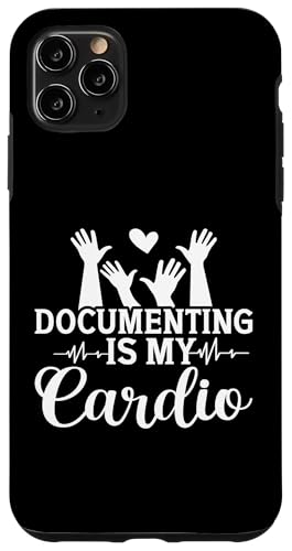Sozialarbeiter: Dokumentieren ist mein Ausdauertraining Hülle für iPhone 11 Pro Max von Social Worker And Social Justice Designs
