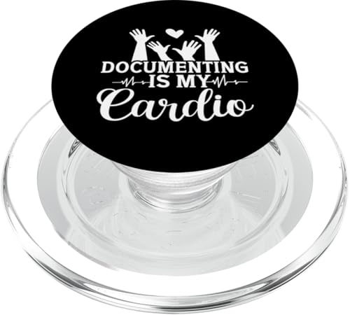 Sozialarbeiter: Dokumentieren ist mein Ausdauertraining PopSockets PopGrip für MagSafe Sozialarbeiter: Dokumentieren ist mein Ausdauertraining PopSockets PopGrip für MagSafe von Social Worker And Social Justice Designs