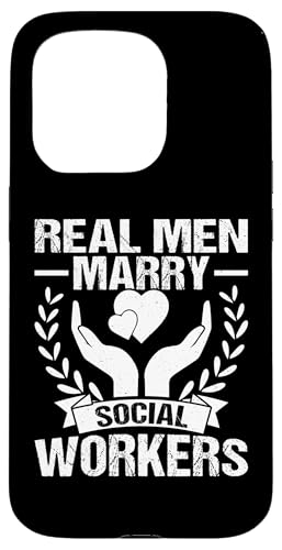 Sozialarbeiter: Echte Männer heiraten Sozialarbeiter Hülle für iPhone 15 Pro Sozialarbeiter: Echte Männer heiraten Sozialarbeiter Hülle für iPhone 15 Pro von Social Worker And Social Justice Designs