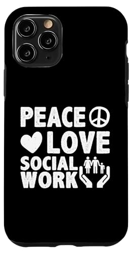 Sozialarbeiter: Frieden, Liebe, Sozialarbeiter Hülle für iPhone 11 Pro Sozialarbeiter: Frieden, Liebe, Sozialarbeiter Hülle für iPhone 11 Pro von Social Worker And Social Justice Designs