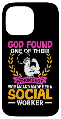 Sozialarbeiter: Gott hat eine ihrer stärksten Frauen gefunden Hülle für iPhone 14 Pro Max Sozialarbeiter: Gott hat eine ihrer stärksten Frauen gefunden Hülle für iPhone 14 Pro Max von Social Worker And Social Justice Designs