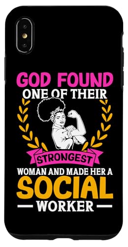 Sozialarbeiter: Gott hat eine ihrer stärksten Frauen gefunden Hülle für iPhone XS Max Sozialarbeiter: Gott hat eine ihrer stärksten Frauen gefunden Hülle für iPhone XS Max von Social Worker And Social Justice Designs