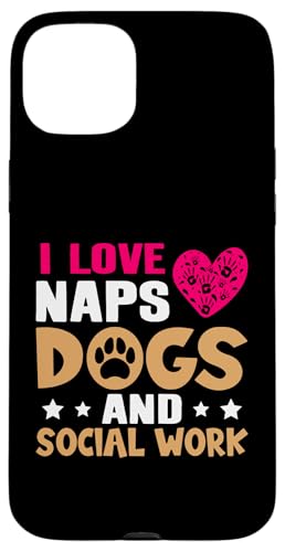 Sozialarbeiter: I Love Nickerchen, Hunde und Sozialarbeit Hülle für iPhone 15 Plus Sozialarbeiter: I Love Nickerchen, Hunde und Sozialarbeit Hülle für iPhone 15 Plus von Social Worker And Social Justice Designs