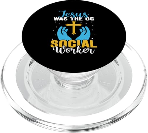Sozialarbeiter: Jesus Was The OG Sozialarbeiter PopSockets PopGrip für MagSafe Sozialarbeiter: Jesus Was The OG Sozialarbeiter PopSockets PopGrip für MagSafe von Social Worker And Social Justice Designs