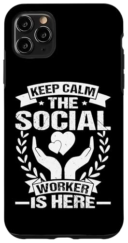 Sozialarbeiter: Keep Calm, The Social Worker Is Here Hülle für iPhone 11 Pro Max Sozialarbeiter: Keep Calm, The Social Worker Is Here Hülle für iPhone 11 Pro Max von Social Worker And Social Justice Designs
