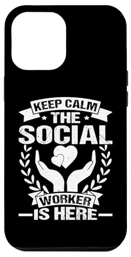 Sozialarbeiter: Keep Calm, The Social Worker Is Here Hülle für iPhone 12 Pro Max Sozialarbeiter: Keep Calm, The Social Worker Is Here Hülle für iPhone 12 Pro Max von Social Worker And Social Justice Designs