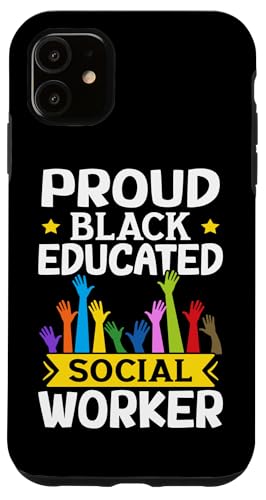Sozialarbeiter: Stolzer schwarz ausgebildeter Sozialarbeiter Hülle für iPhone 11 Sozialarbeiter: Stolzer schwarz ausgebildeter Sozialarbeiter Hülle für iPhone 11 von Social Worker And Social Justice Designs