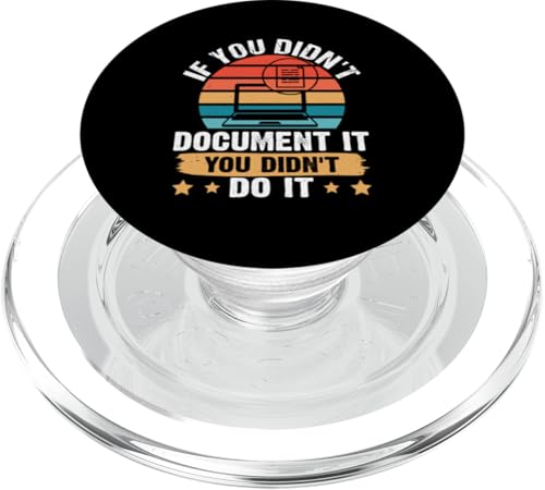 Sozialarbeiter: Wenn Sie es nicht dokumentiert haben, haben Sie es nicht getan PopSockets PopGrip für MagSafe Sozialarbeiter: Wenn Sie es nicht dokumentiert haben, haben Sie es nicht getan PopSockets PopGrip für MagSafe von Social Worker And Social Justice Designs