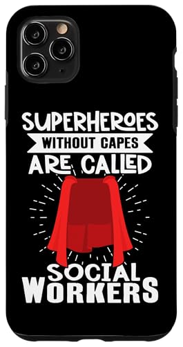 Superhelden ohne Umhänge werden als Sozialarbeiter bezeichnet Hülle für iPhone 11 Pro Max Superhelden ohne Umhänge werden als Sozialarbeiter bezeichnet Hülle für iPhone 11 Pro Max von Social Worker And Social Justice Designs