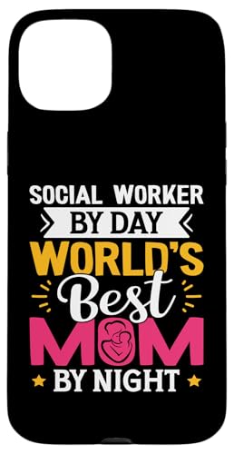 Tagsüber Sozialarbeiterin, beste Mutter der Welt Hülle für iPhone 15 Plus Tagsüber Sozialarbeiterin, beste Mutter der Welt Hülle für iPhone 15 Plus von Social Worker And Social Justice Designs