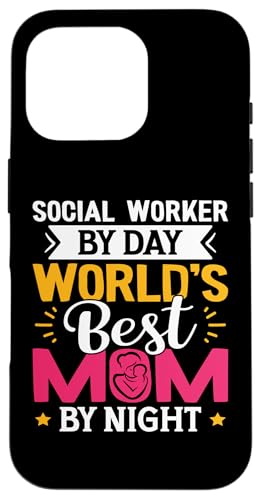 Tagsüber Sozialarbeiterin, beste Mutter der Welt Hülle für iPhone 16 Pro Tagsüber Sozialarbeiterin, beste Mutter der Welt Hülle für iPhone 16 Pro von Social Worker And Social Justice Designs