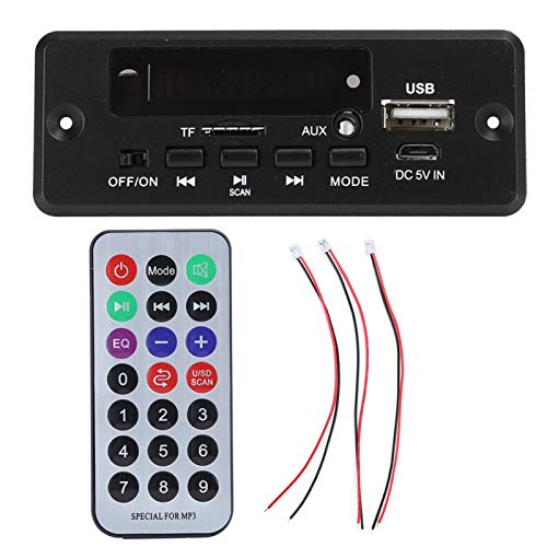 Socobeta Bluetooth Decoder Board Digital Display Verstärker Player-Modul für Mount MP3 Black Socobeta Bluetooth Decoder Board Digital Display Verstärker Player-Modul für Mount MP3 Black von Socobeta