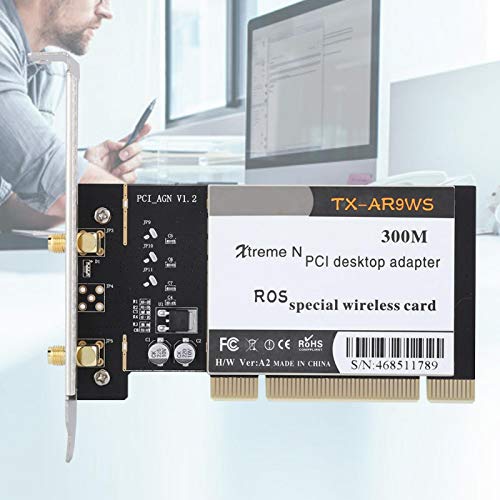 Drahtlose Netzwerkkarte PCI-Desktop-PC Dualband-2,4/5-GHz-WLAN-Karte PCI-Netzwerkschnittstellenkarte von Socobeta