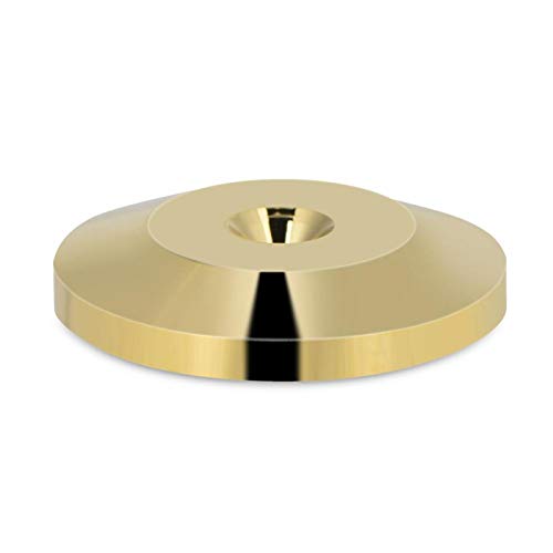 Lautsprecherfüße 8 STK. Universal Kupfer Lautsprecher Shock Base Pad Isolationsfüße Matte Bodenscheibe(Gold) von Socobeta