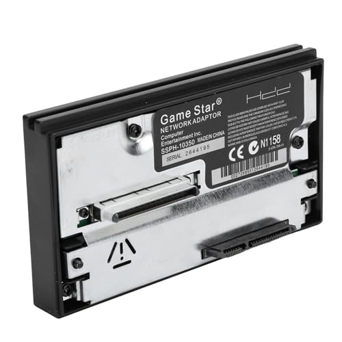 Leichter kabelloser Metalladapter Sockel Kompakter SSPH-10350 Modell Langlebiger Netzwerkadapter für PS2-Spielekonsole Leichter kabelloser Metalladapter Sockel Kompakter SSPH-10350 Modell Langlebiger Netzwerkadapter für PS2-Spielekonsole von Socobeta