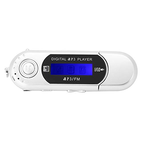 MP3 Music Player Tragbare Musik MP3 USB Player Mit LCD-Bildschirm FM Radio Voice Recorder TF-Karte(Grau) von Socobeta