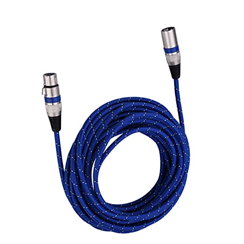 Mikrokabel Kabel XLR Stecker zu Buchse Stecker Balance 3-poliges Mikrofon MIC Audiokabel 1M-20M(10 Meter) von Socobeta