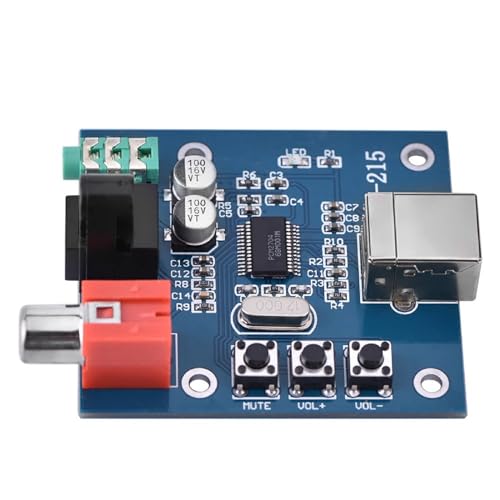PCM2704 Decoder-Karte Externe HiFi-Soundkarte Tragbare USB-Decoder-Karte 3,5 mm Analogausgang F/PC von Socobeta