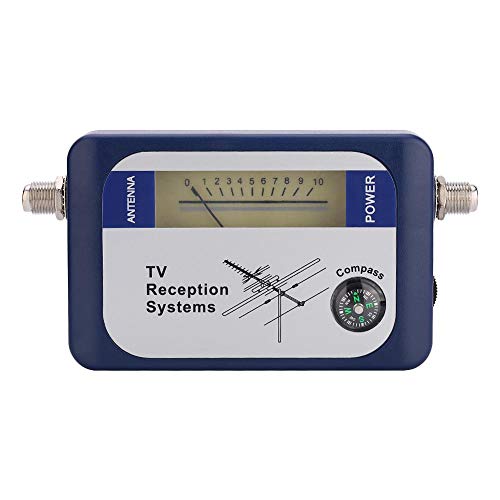 Socobeta 170-862 MHz TV-Signalfinder Antennensignalfinder Mini-DVB-T-Signalstärkensucher HD-TV-Antennenfinder mit Hintergrundbeleuchtung von Socobeta