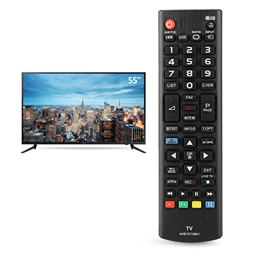 Socobeta Drahtlose intelligente Fernbedienung Universal Multifunktions Kompatibel mit AKB73715601 für LED-LCD-Fernseher Socobeta Drahtlose intelligente Fernbedienung Universal Multifunktions Kompatibel mit AKB73715601 für LED-LCD-Fernseher von Socobeta