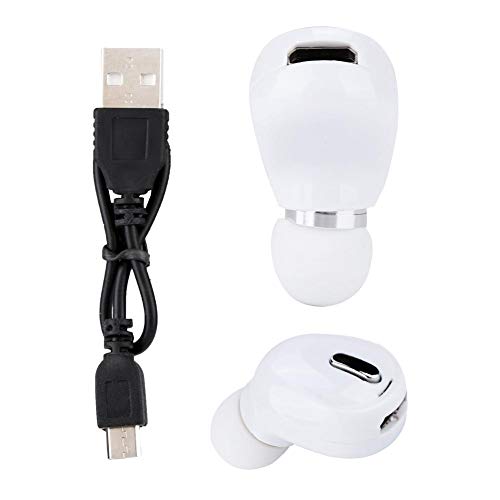 Socobeta Drahtloses Bluetooth-Headset Sports Universal-Kopfhörer Kopfhörer-Ohrhörer für Sportwanderungen(Weiß) von Socobeta