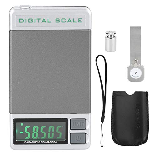 Socobeta Genaue Gewichtsanzeige für Schallplatten Tester Force Scale Gauge Tester Stylus Nadel-Manometer für Plattenspieler Plattenspieler von Socobeta