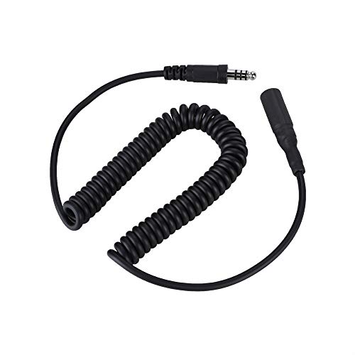 Socobeta Kopfhörer-Verlängerungsleitung Tragbares U-92A/U to U-174/U-Hubschrauber-Militär-Headset-Verlängerungskabel Socobeta Kopfhörer-Verlängerungsleitung Tragbares U-92A/U to U-174/U-Hubschrauber-Militär-Headset-Verlängerungskabel von Socobeta