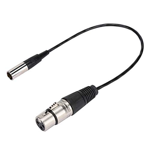 Socobeta Mini XLR-Stecker auf XLR-Buchse Mikrofonkabel Audiokabel Kupferkabel Audiokabel von Socobeta