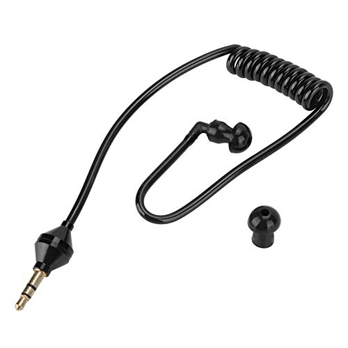 Socobeta Mono-Air Tube Headset Stereo-Kopfhörer mit Strahlenschutz Single Earbud von Socobeta